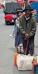 Man op straat