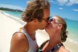 Love at Whitehavenbeach