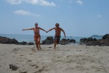 Pret op het strand