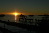 Zonsondergang Copacabana