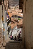 Straatje in Cusco