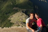 Beloond met een prachtig uitzicht over de Machu Picchu