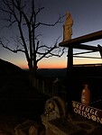 Prachtige zonsopkomst in Orisson, Sint Jacob houdt de wacht😇