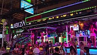 Patong beach walking street