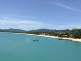 Vanaf de boot van Koh Samui naar Koh Phangan