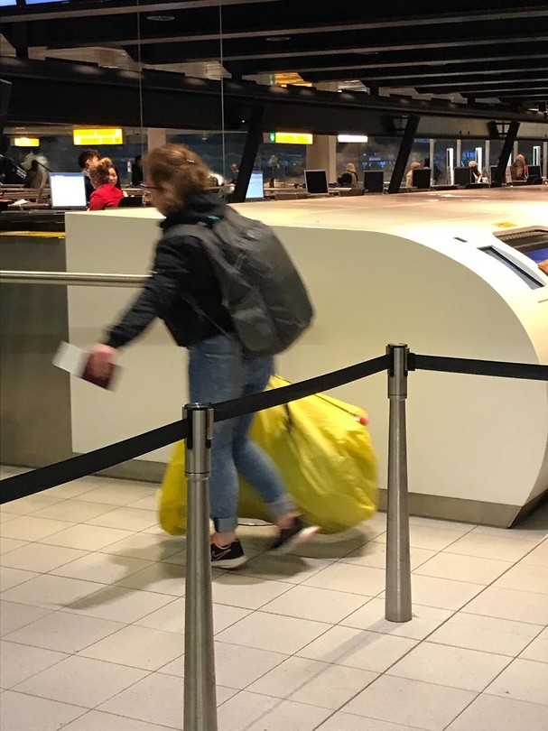 Mijn tas past niet in het incheckvak