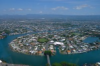 Uitzicht over surfers paradise