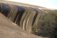 Wave Rock van boven af