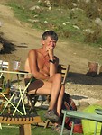 Op de Fóia (hoogste punt in Algarve) bij een “Restaurantbusje”
