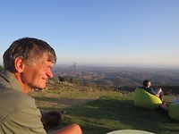 Op de Fóia (hoogste punt in Algarve) bij een “Restaurantbusje”
