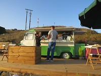 Op de Fóia (hoogste punt in Algarve) met het “Restaurantbusje”