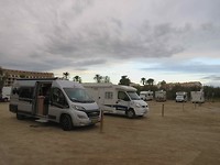 Strand bij onze camper op de camperplek in Dénia!