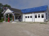 Gerestaureerd tankstation