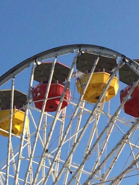 Ferriswheel at Santa Monica pier