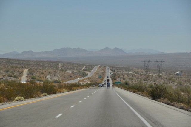 You need to go straight for the next 50 miles