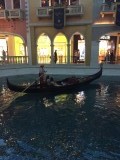Gondala inside the Venetian Hotel