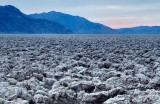 The devils' golf course. Death Valley, NV