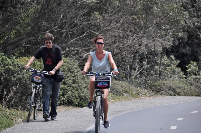 Cycling to Sausalito