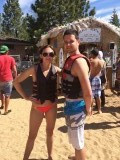 Getting ready to jetski