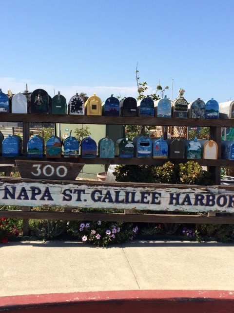 Mailboxes in Sausalito