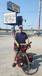 Medefietser Tom, onderweg van Seattle naar Missouri