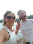 Welverdiend biertje en een duik in Loone Lake