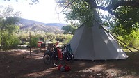 Ons slaapadresje in Abiquiu