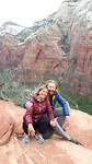 Op weg naar Angel's landing