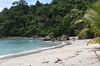 9. Het strand in nationale Park