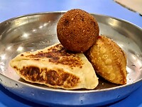 Wade, roti en een of ander heerlijk visdingetje