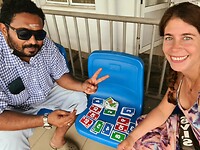 Ooit een Indier in SL Skipbo zien spelen..