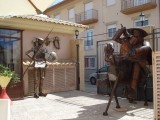 DSC09775 Arcas, einde 33e etappe, binnenplaats Hotel Arcas de Agua