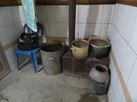 Uiteraard mocht ik ook gebruik maken van de badkamer..