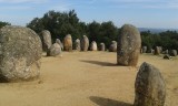 megalieten Almendres bij Evora