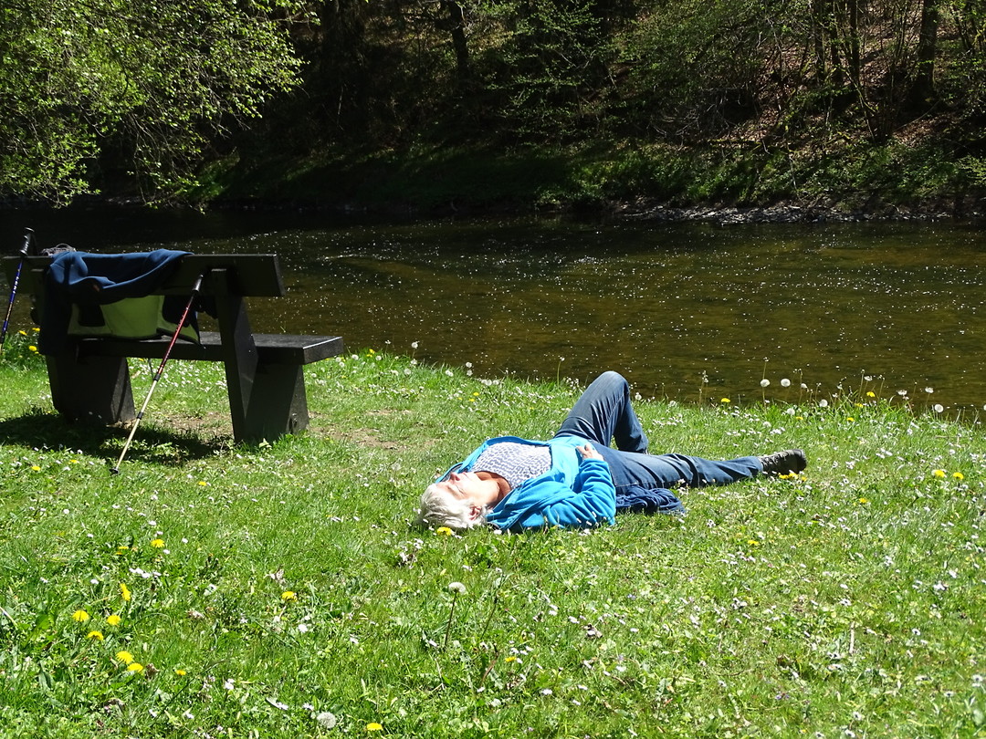 heerlijk in  de zon