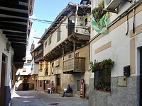 Straatje in Garganta la Olla