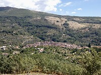 Garganta la Olla vanaf de pas