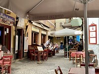 Eten bij bodega Catañeda