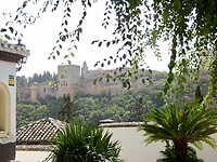 Doorkijkje op het Alhambra