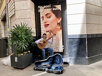 Muzikant in de Calle Tappería