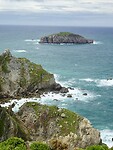 Kust bij Cabo de Peñas