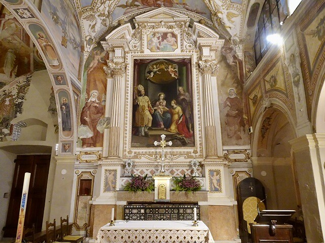 Kerkje van de Eremo di Santa Catarina del Sasso