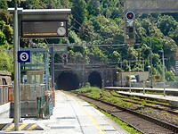 Bijna het gehele traject gaat door tunnels