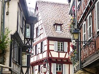 Vakwerkhuizen in Colmar