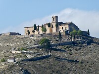 Ermita de Boicarent vanaf de camping gezien