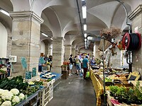 Overdekte markt in Autun