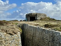 Bunker bij Batterie de Kerbonn