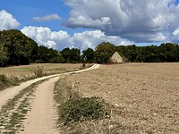 Fietsen over onverharde paden