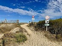 Duindoorgang  bij Quiberon