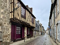 Straatje in Domfront